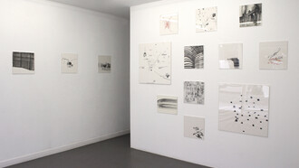 Vue d’exposition, galerie Vincenz Sala, Paris