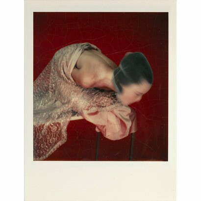 Judith Eglington,
Masked Woman, 1973 (SX-70 Polaroid)
© Judith Eglington, Courtesy OstLicht Collection, Vienna