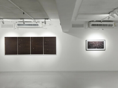 Alighiero e Boetti: Ononimo, exhibition view. Courtesy of Ben Brown Fine Arts