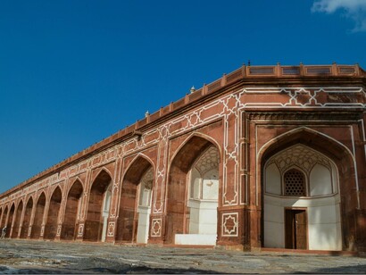 The Humayun Tomb  by Farhan Masood