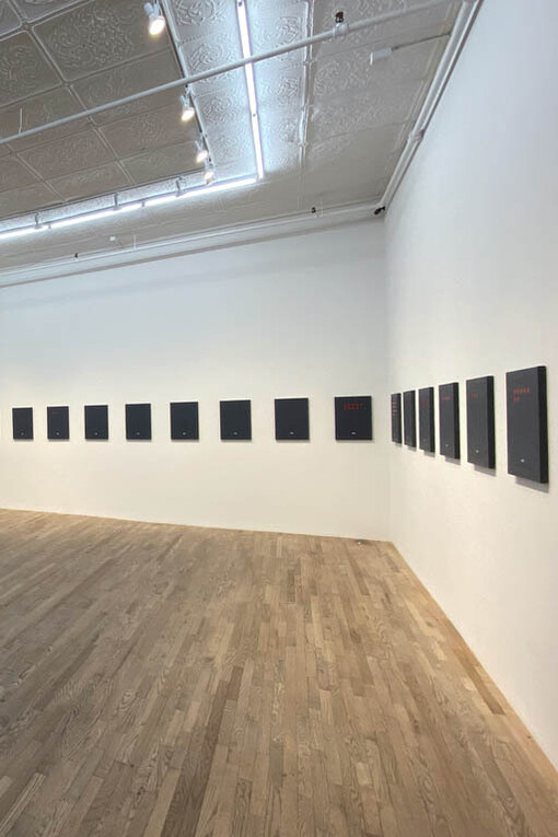 David Diao. Courtesy of Postmasters Gallery