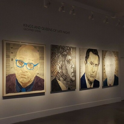 Kings and Queens of Late Night, Exhibition view. Courtesy of The Lionheart Gallery 