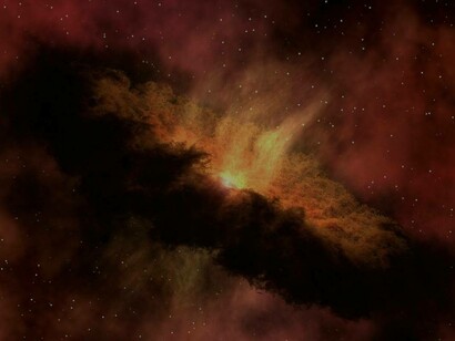 Depiction of the Big Bang which is the prevailing cosmological model explaining the existence of the observable universe 