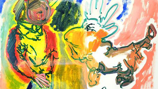 Andrei Acris, Fresh young paintings for sale. Courtesy of SLAG&RX 