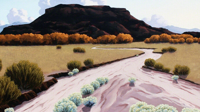 Sacred Places. Courtesy of Blue Rain Gallery