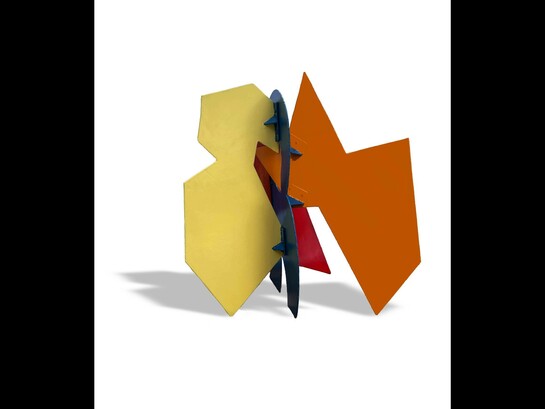 David Hayes, Butterfly, 2004, 57x51x48 inches. Courtesy of the Estate of David Hayes and Burgess Modern + Contemporary