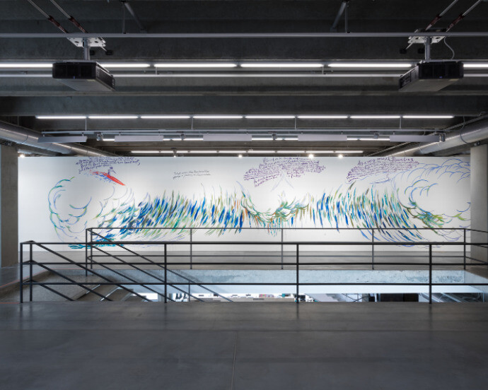 Raymond Pettibon. Courtesy of Garage Museum of Contemporary Art