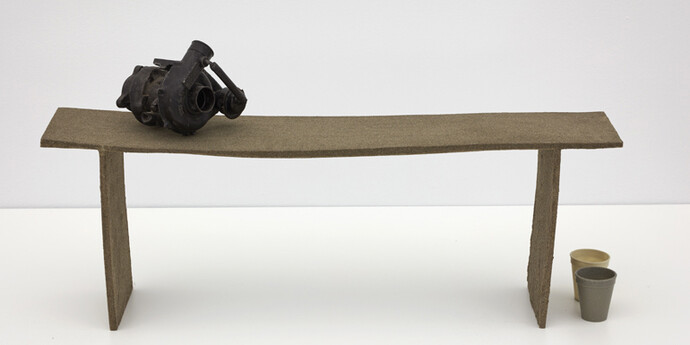 Exhitibion view Rosi Amor by David Bestué. Courtesy of Museo Nacional Centro de Arte Reina Sofía
