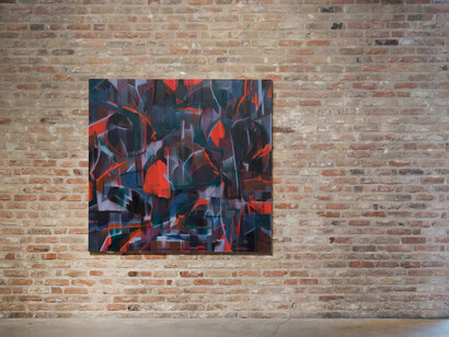 Bijanka Bacic, The wandering dot, exhibition view. Courtesy of König Galerie