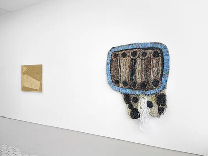 Various artists, Spaces in between, exhibition view. Courtesy of Wentrup Gallery