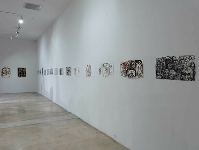 Thomas Houseago, First light, exhibition view. Courtesy of Rubell Family Collection
