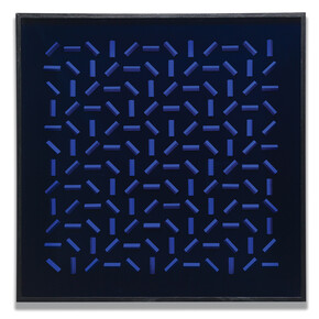 Klaus Staudt, 1/886 B21, Nirwana (nirvana), 2001, Acrylic, wood and plexiglas, 70 x 70 x 4.5 cm, 27 1/2 x 27 1/2 x 1 3/4 inches