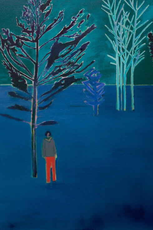 Tom Hammick, Blue Fields, 2013-14