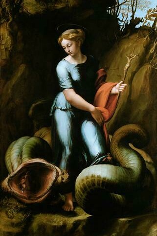 Raffaello Sanzio, Santa Margherita di Antiochia