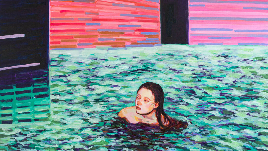 Corn Shuk Mei Ho_Hotel Spring_76x101.5cm