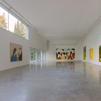 Alex Katz, exhibition view. Courtesy of Lopez de la Serna Gallery