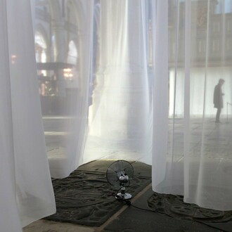 Marinus Boezem, Exhibition view. Courtesy of Oude Kerk