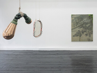 Various artists, The silent aisle, exhibition view. Courtesy of Kate Werble Gallery