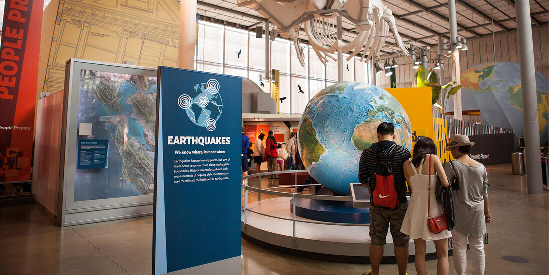 Earthquake. Courtesy of California Academy of Sciences