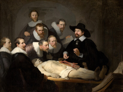 Rembrandt, La lección de anatomía del Dr. Nicolaes Tulp