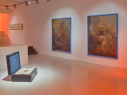 Mio Zając, Not for me for ma, exhibition view. Courtesy of Voss Gallery