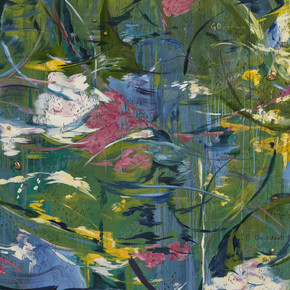 Michaela Yearwood-Dan, I rise with the sun (detail), 2026. Courtesy of Marianne Boesky Gallery