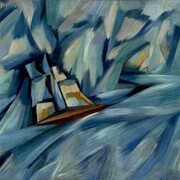 A. de SOUZA-CARDOSO (1887-1918)Lo sloop (1914) 
C.de Arte Moderna Fundação Calouste Gulbenkian, Lisbona