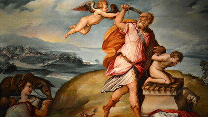 Sacrifice of Isaac, Giorgio Vasari