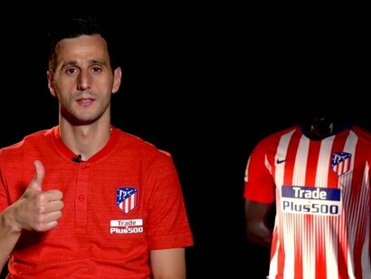 Kalinic: procedente del Milan, el jugador croata es otro de los fichajes acogidos con ilusión por la afición rojiblanca