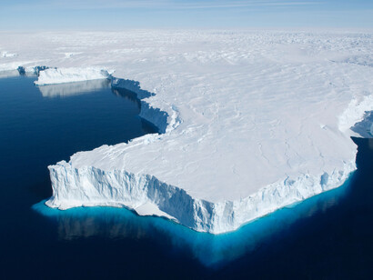 In the last several decades, glaciologists have observed consistent decreases in ice shelf extent through melt, calving, and complete disintegration of some shelves