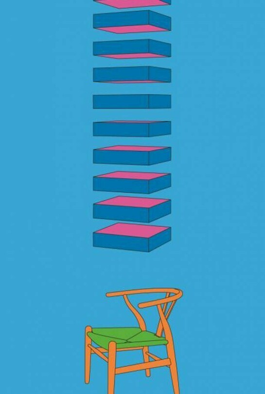 Michael Craig-Martin, Art & Design - Judd, 2012, From a set of 10 screenprints, Edition of 50, Courtesy the artist and Alan Cristea Gallery