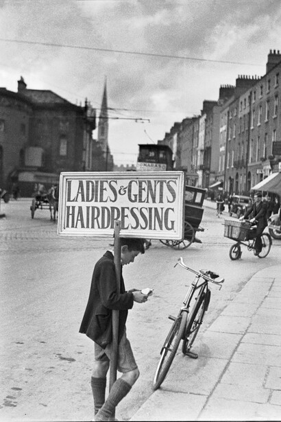 Frank Browne, Get Your Hair Cut, O'Connell Street, Dublin 1933