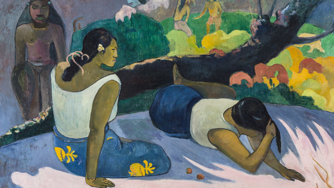 Paul Gauguin, Arearea no Varua ino. Den onde ånds morskab, 1894. Courtesy of Glyptotek