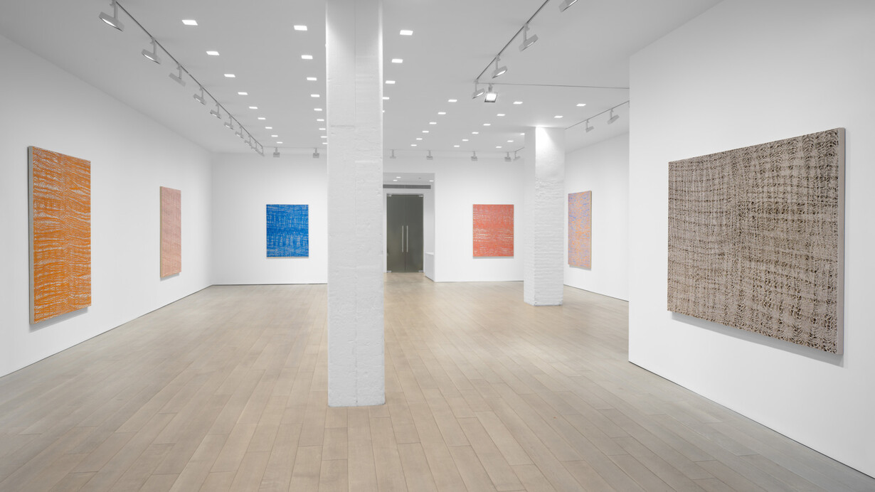 James Siena, exhibition view. Courtesy of Miles McEnery Gallery