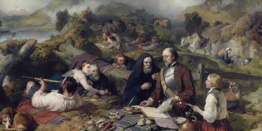 Sir Edwin Landseer, Rent-day in the Wilderness