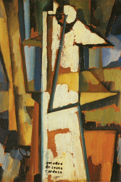 Phare breton, 1914.  Huile sur toile, 39,5 x 32 cm. Collection privée, Lisbonne.
