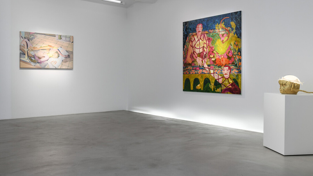Verschiedene künstler, Trust issues, ausstellungsansicht. Mit freundlicher genehmigung der Kornfeld Galerie