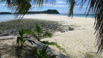 La spiaggia di Nosy Iranja