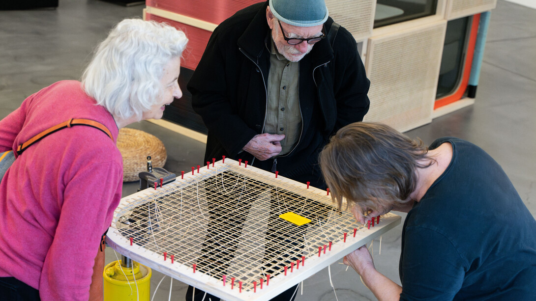 Various artists, Stretching thresholds, holding streams, exhibition view. Courtesy of Migros Museum