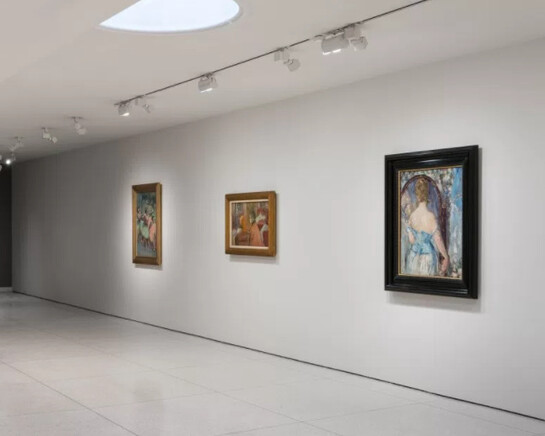 Thannhauser Collection, Exhibition view. Courtesy of Guggenheim Museum
 