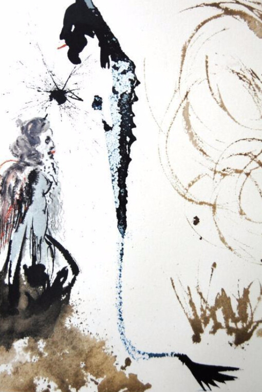 Salvador Dali. Courtesy of Baterbys Art Gallery 