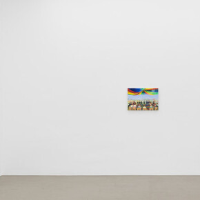 Lin Olschowka, Brother wolf, ausstellungsansicht. Mit freundlicher genehmigung von Meyer Riegger
