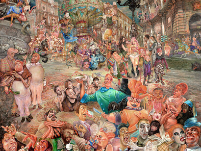 Antonio Calascibetta, Giardino delle delizie. Per gentile concessione di In via Cluverio, Officina