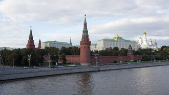 The Kremlin, the seat of power of the USSR, Moscow, Russia