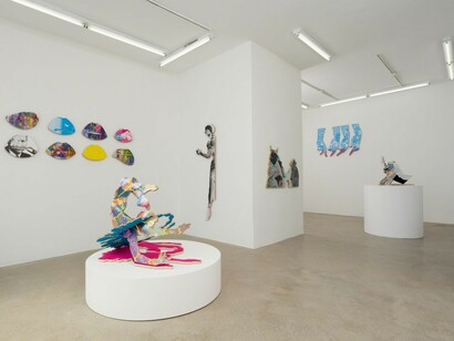 Total Knockout, Exhibition view. Courtesy of Anat Ebgi