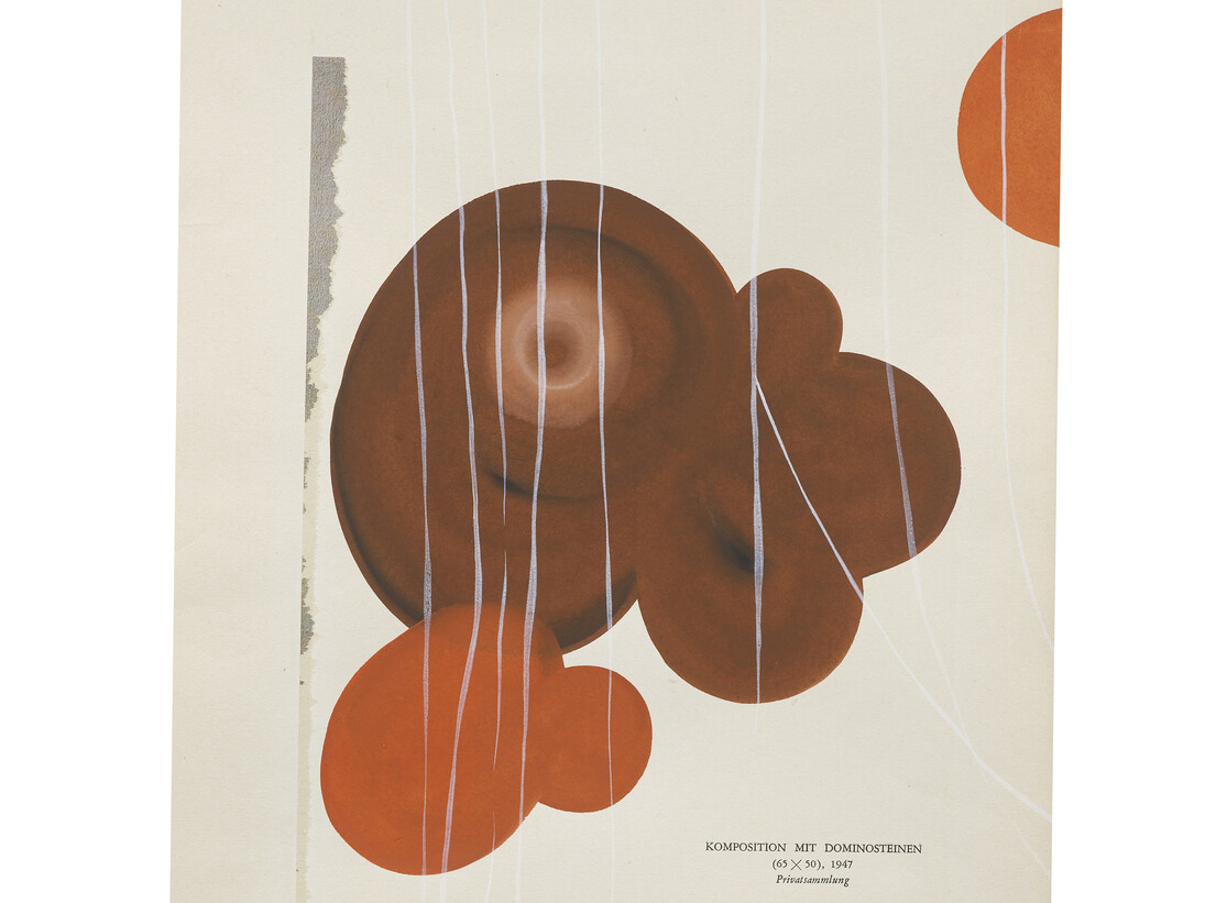 Dirk Stewen, Komposition mit dominosteinen, Hamburg, 2014, watercolour and gouache on paper, 37.5 x 27.5 cm, © the artist, courtesy Maureen Paley, London
