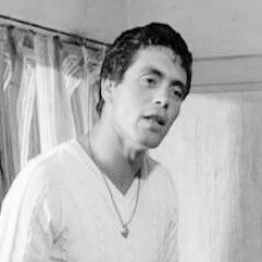 Franco Citti nel film "Accattone" di Pier Paolo Pasolini. Foto di Angelo Pennoni