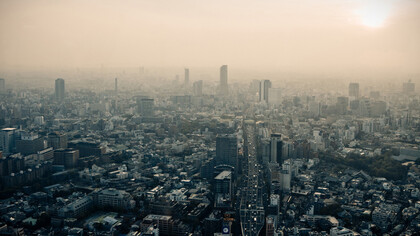L'inquinamento a Tokyo