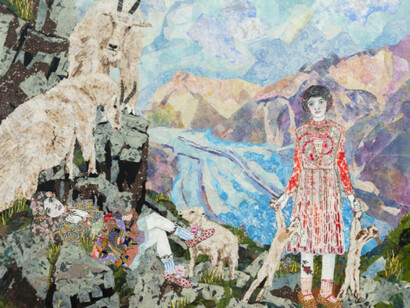In a Time of Drought by Maria Berrio. Courtesy of Praxis