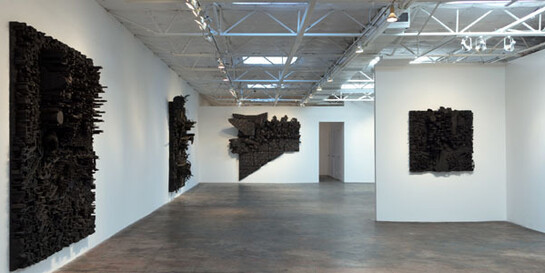 Leonardo Drew. Courtesy of Talley Dunn Gallery